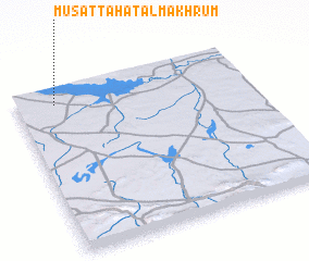 3d view of Musaţţaḩat al Makhrūm