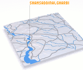 3d view of Shams ad Dīn al Gharbī