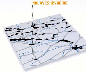 3d view of Maloye Skryabino