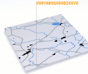 3d view of Vorya-Bogorodskoye