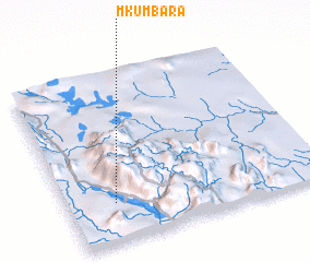 3d view of Mkumbara