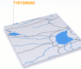 3d view of Tyryshkino