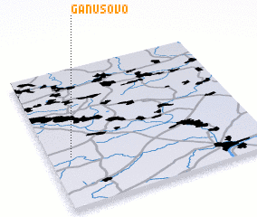 3d view of Ganusovo