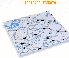 3d view of Krasnoarmeyskaya