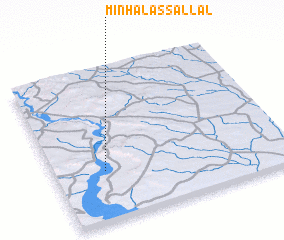 3d view of Minḩāl as Sallāl