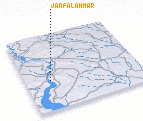 3d view of Janf al Aḩmar