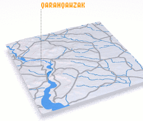 3d view of Qarah Qawzāk