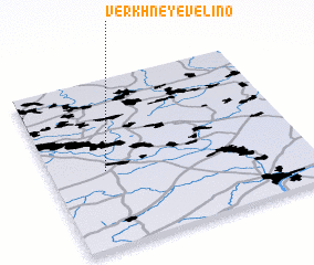 3d view of Verkhneye Velino