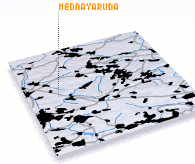 3d view of Mednaya Ruda