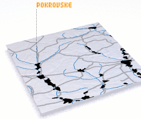 3d view of Pokrovs\