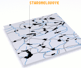 3d view of Staromelovoye