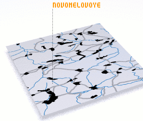 3d view of Novomelovoye
