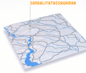 3d view of Şandalīyat aş Şaghīrah