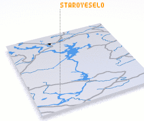 3d view of Staroye Selo