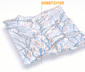 3d view of Goha Tsʼiyon