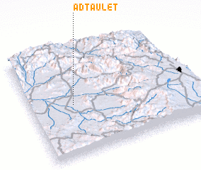3d view of Ad Taulet
