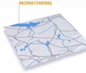 3d view of Mazra‘at Shirmāq