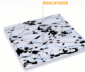 3d view of Nikolayevka