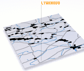3d view of Lyakhovo