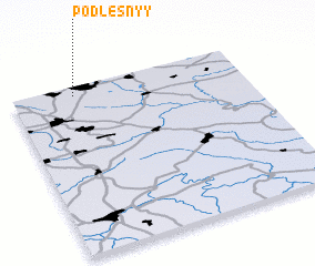 3d view of Podlesnyy