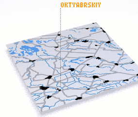 3d view of Oktyabr\