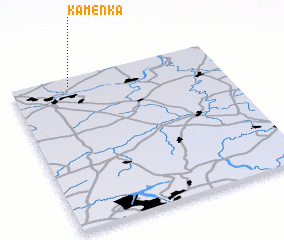 3d view of Kamenka