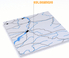3d view of Kolokarëvo