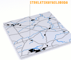 3d view of Streletskaya Sloboda