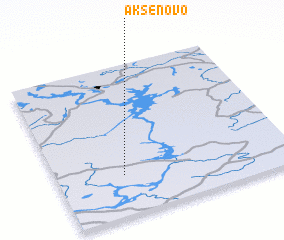 3d view of Aksënovo