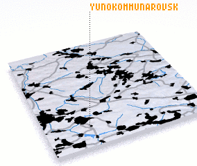 3d view of Yunokommunarovsk