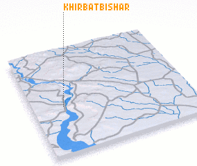 3d view of Khirbat Bishār