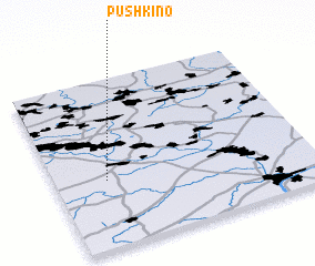 3d view of Pushkino