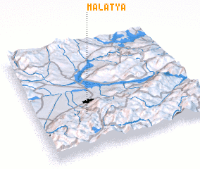 3d view of Malatya