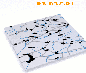 3d view of Kamennyy Buyerak