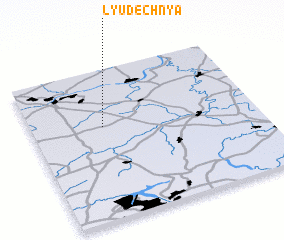 3d view of Lyudechnya