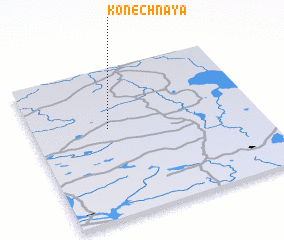 3d view of Konechnaya
