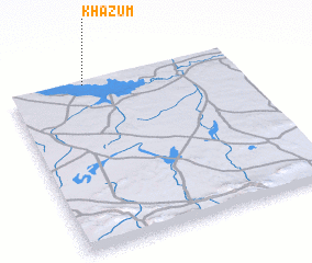 3d view of Khazūm