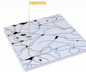 3d view of Kamenka