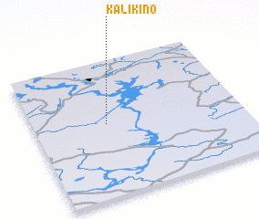 3d view of Kalikino