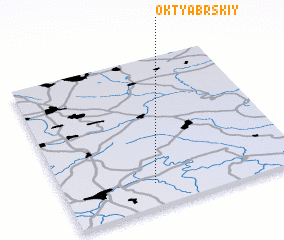 3d view of Oktyabr\