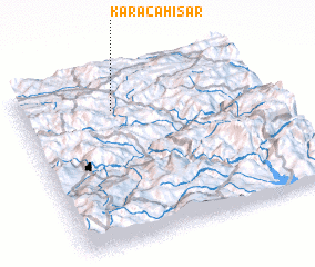 3d view of Karacahisar