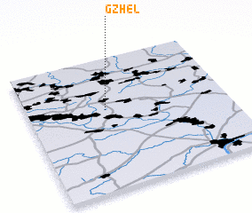 3d view of Gzhel\