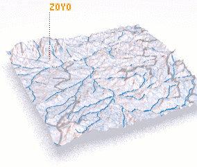 3d view of Zoyo