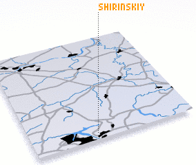 3d view of Shirinskiy