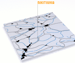 3d view of Nikitovka