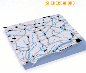 3d view of Shcherbakovo