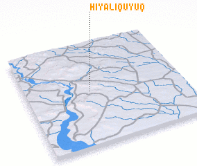 3d view of Ḩiyālī Qūyūq