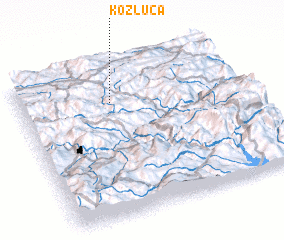 3d view of Kozluca