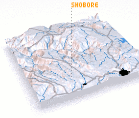 3d view of Shoborē