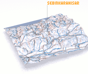 3d view of Şebinkarahisar